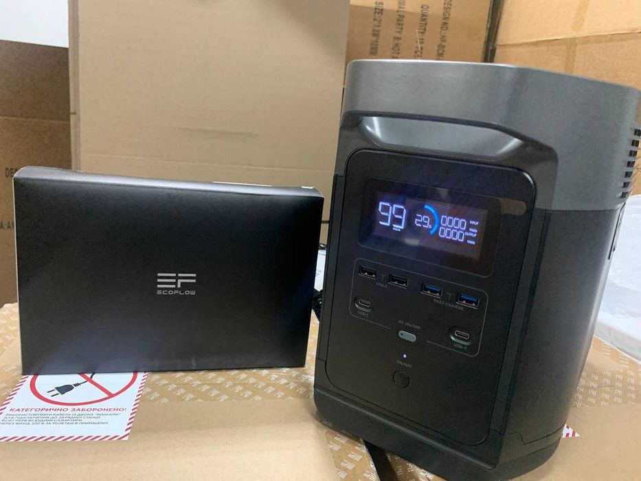 Ecoflow Delta2 1800 Вт зарядные станции новые! Гарантия. АКЦИЯ