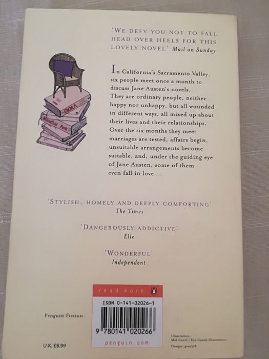 The Jane Austen Book Club, de Karen Joy Fowlet