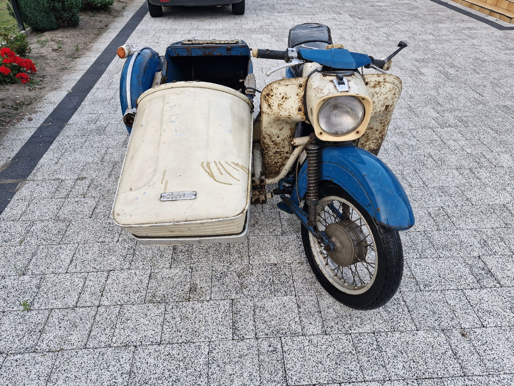 Mz es 250/2 z koszem trophy orginał lakier!