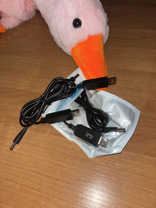 Перехідник до роутера від павербанка