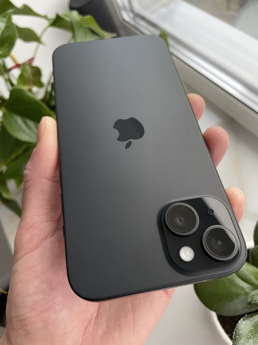 Новий Apple iPhone 15 Plus Black 128 Gb Never Lock