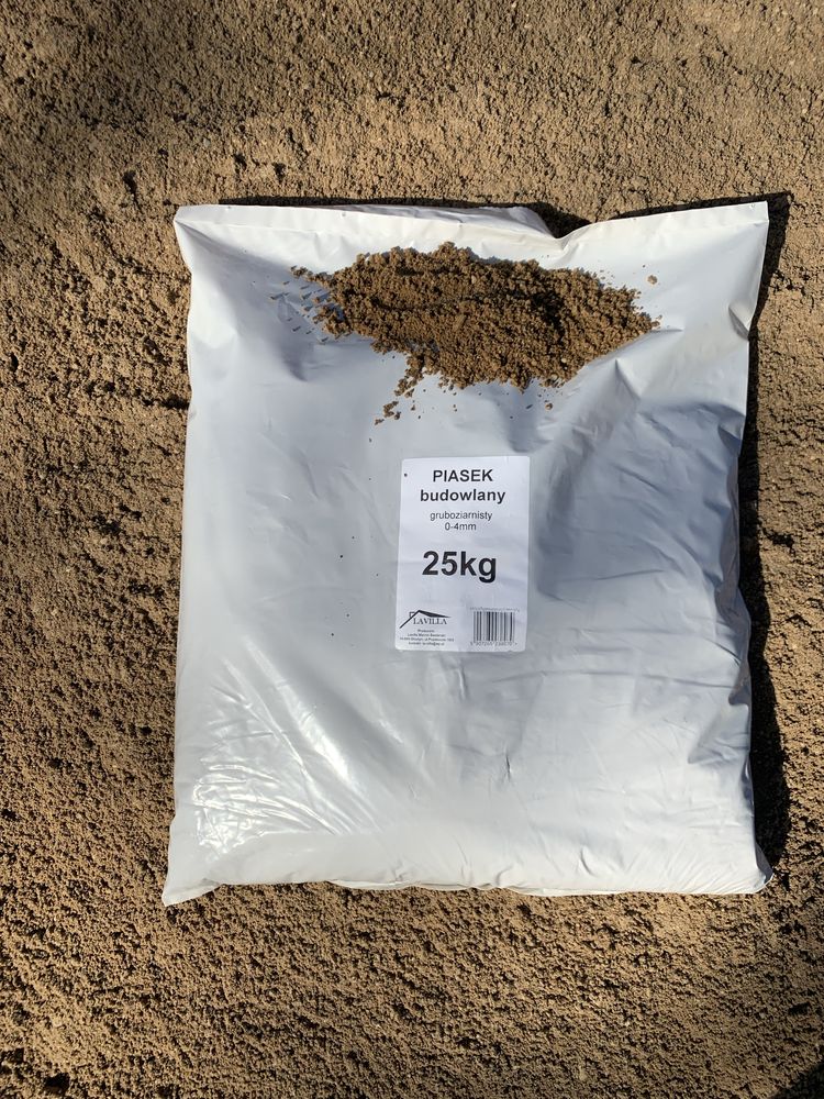 Piasek budowlany 0-2mm 0-4mm 0-30mm big bag TANI TRANSPORT