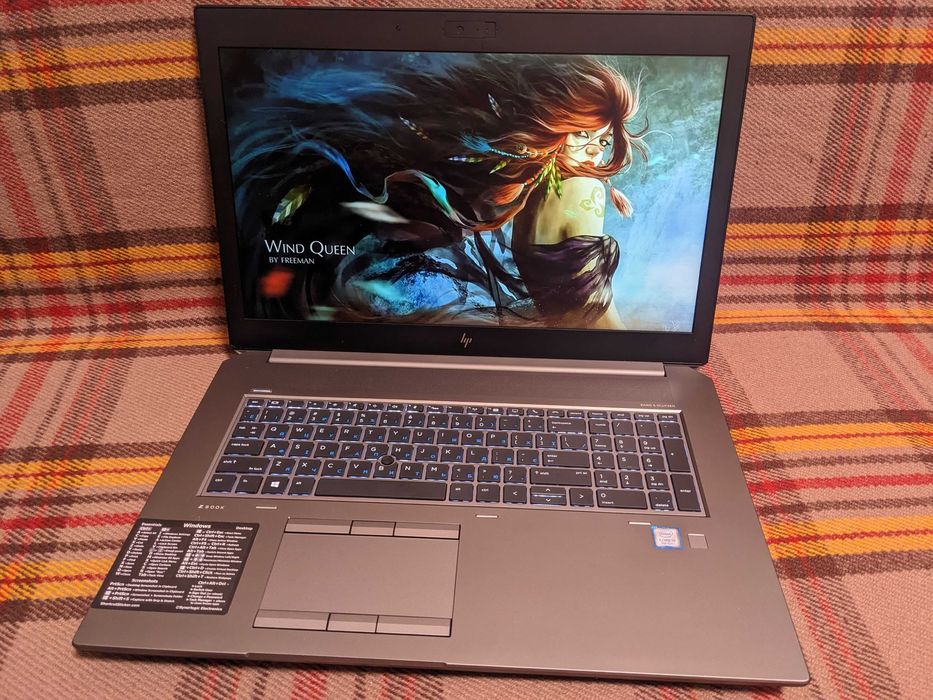 HP ZBOOK 17 G6 17.2"FHD IPS i5-9400H 32GB 512GB SSD Quadro T1000 4GB