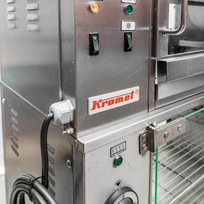 Rożen elektryczny KROMET 000.OE-6 z szafką grzewczą 000.SG-6 2018