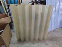 Lote 4 Chapas de fibra de vidro