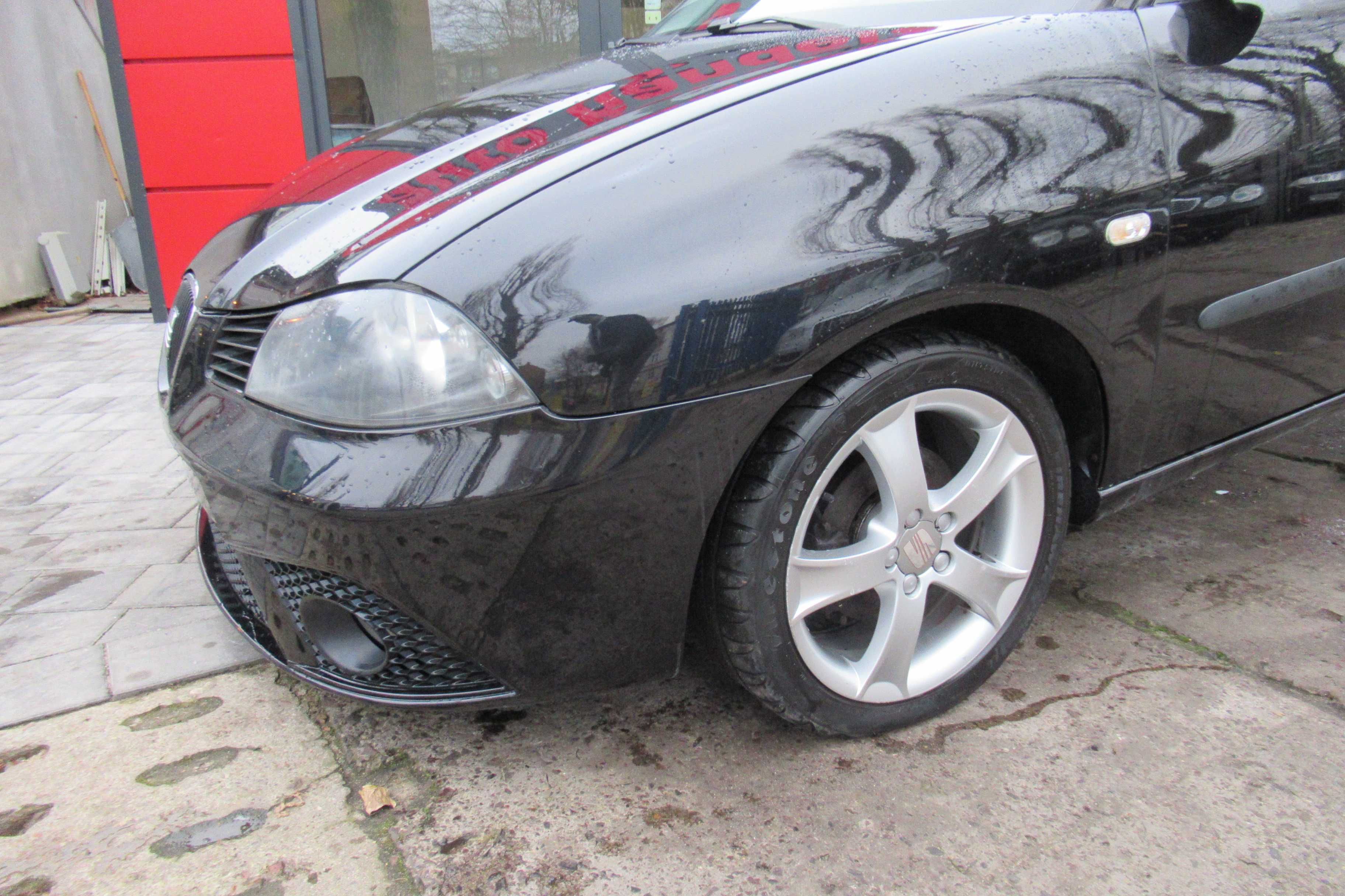 Seat Ibiza 3 III po liftingu czarna benzyna 1.4 ładna wersja alufelgi