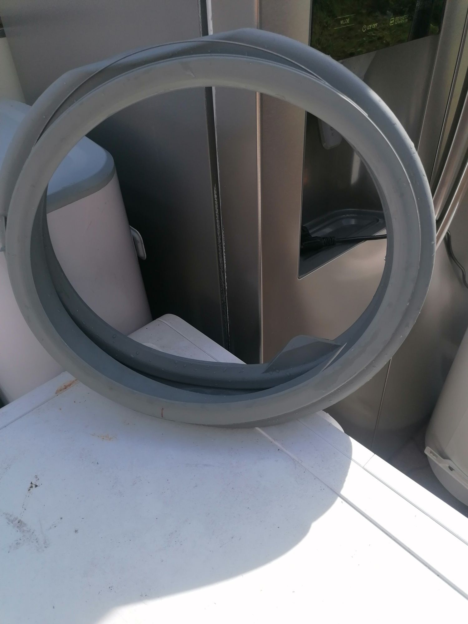 Borracha de óculo máquina roupa Indesit