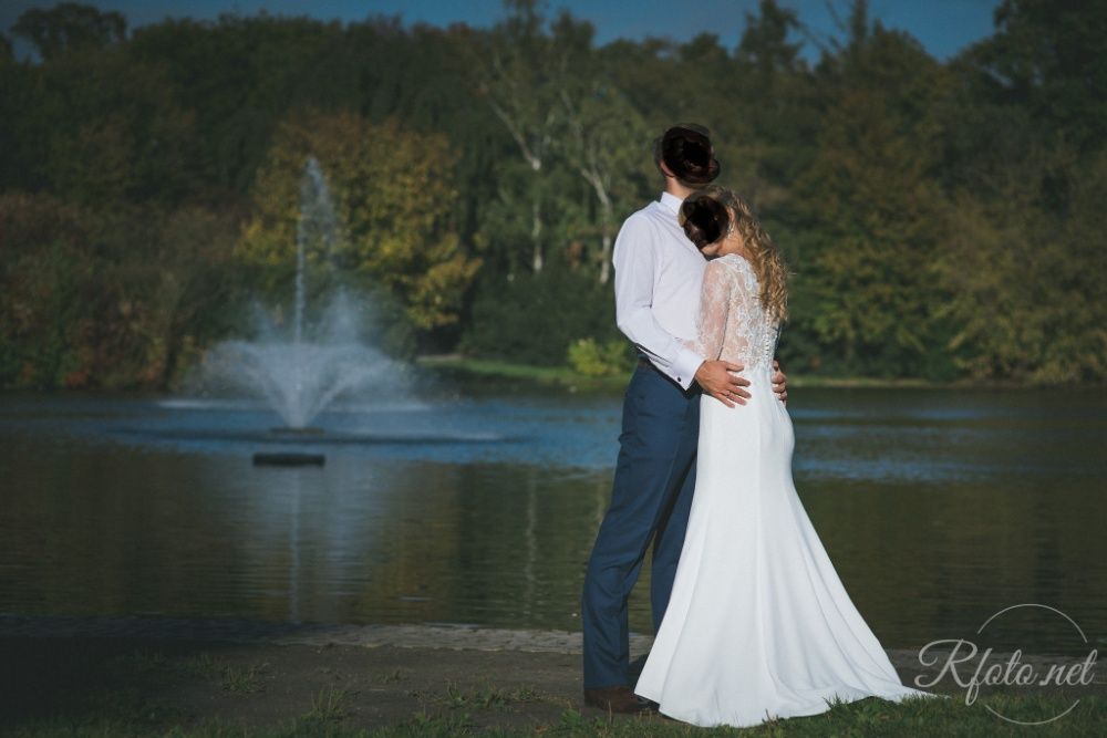 Suknia ślubna syrenka Astoria - Annais Bridal + welon