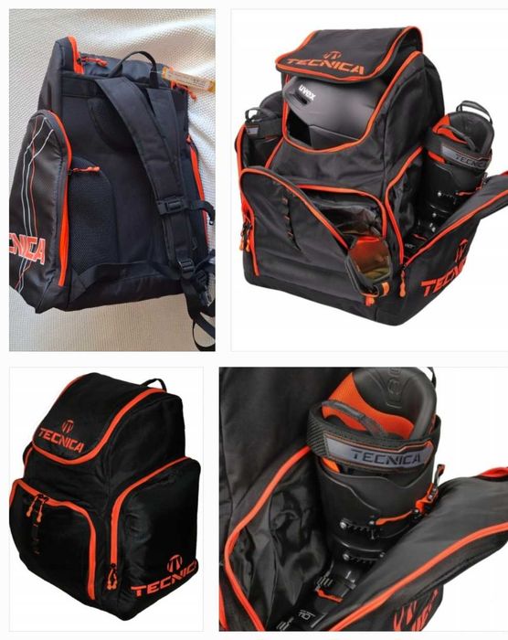 Plecak torba na buty narciarskie i snowboardowe, 2 pary