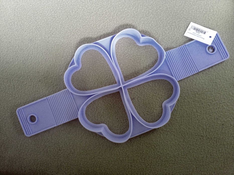 Форма силіконова для блінів (сердце для блинов и омлетов)