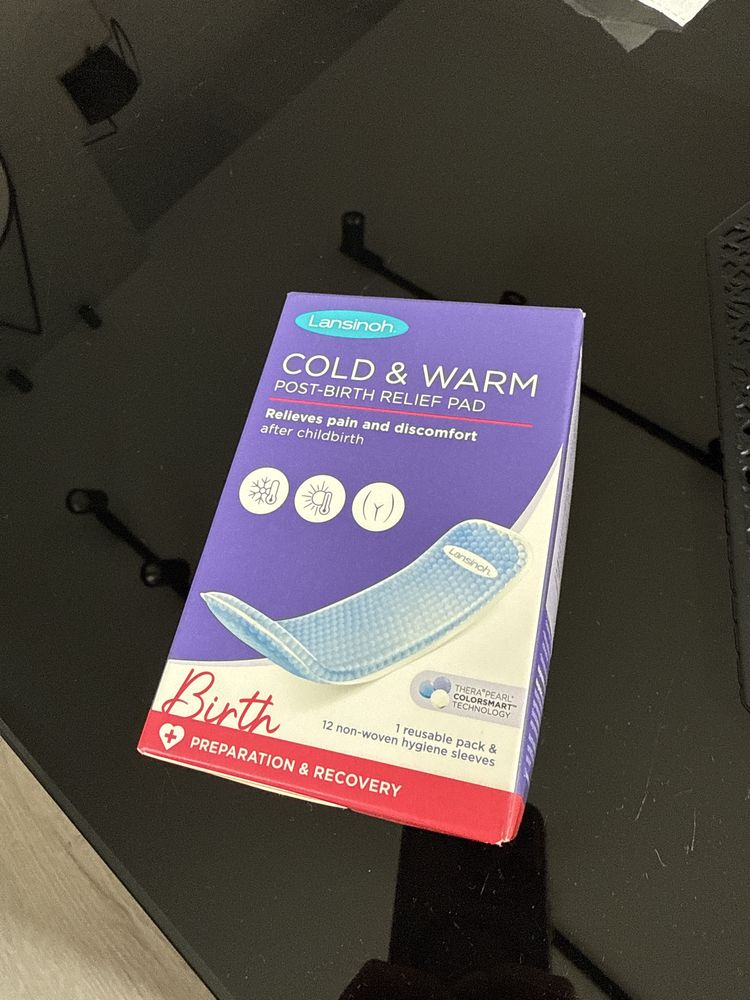 Oslonki lansinoh cold warm pad zelowe