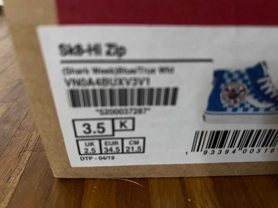 Vans Trampki dziecięce 34,5