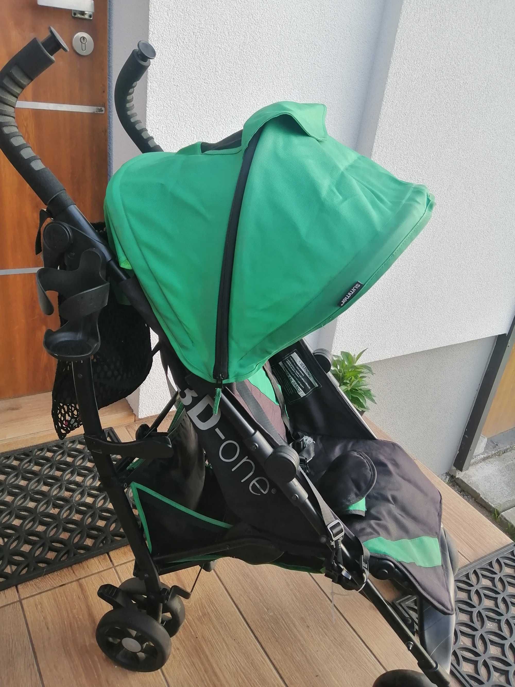 Wózek spacerowy Nuby 3d składany, spacerówka lekki