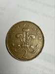 Moeda New Pence 2 Reino Unido 1971