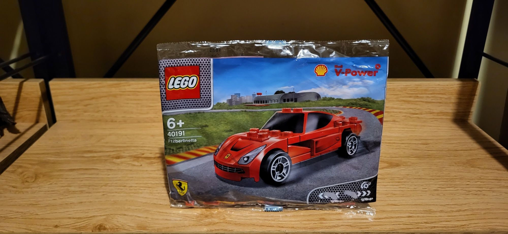 Lego Shell 40191 F12 Berlinetta saszetka klocki