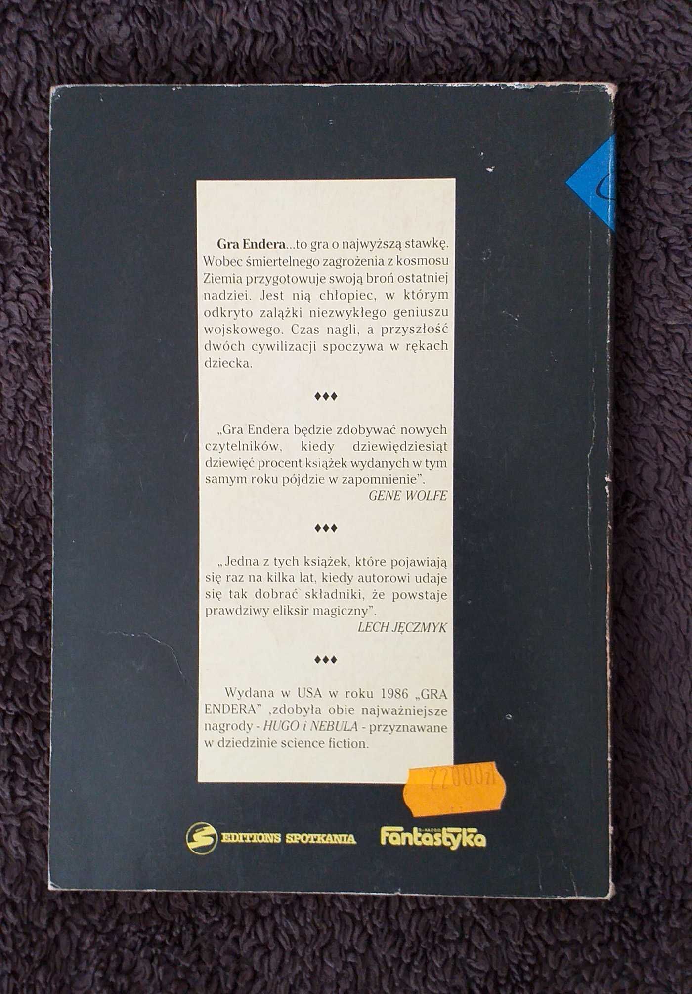 Gra Endera. Orson Scott Card
