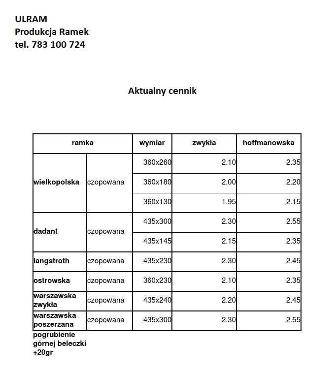 Ramka Wielkopolska hoffmanowska hoff refundacja/dotacja