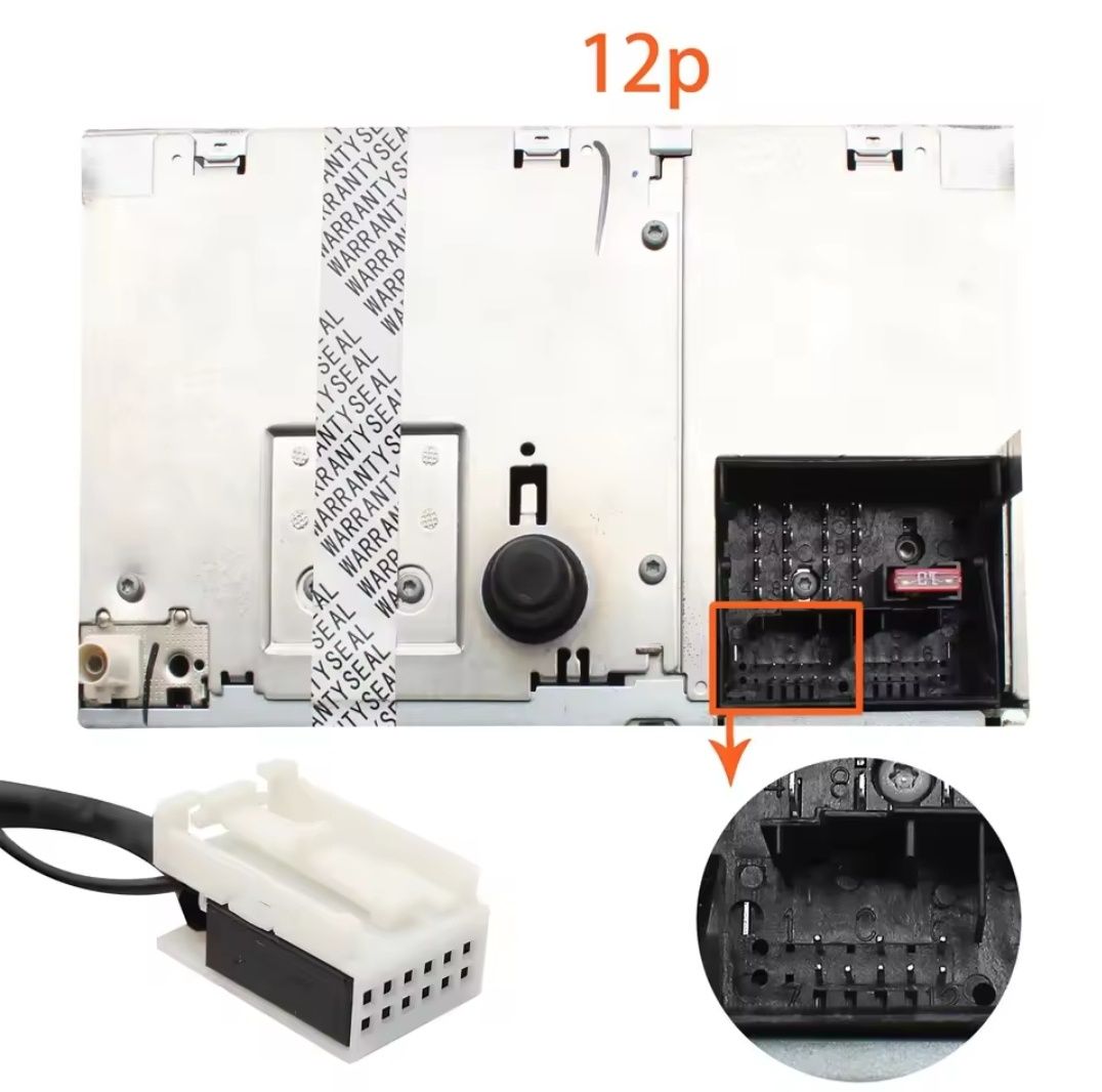 USB AUX Адаптер емулятор CD Skoda Volkswagen Audi Seat 12п