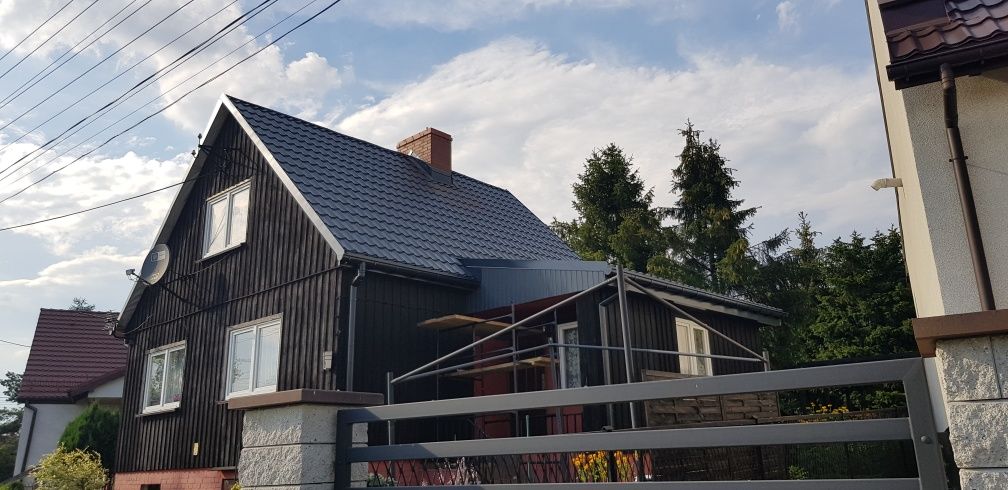 Usługi Dekarskie Dachy Dekarstwo Krycie Papą  Płotki Przeciwśniegowe