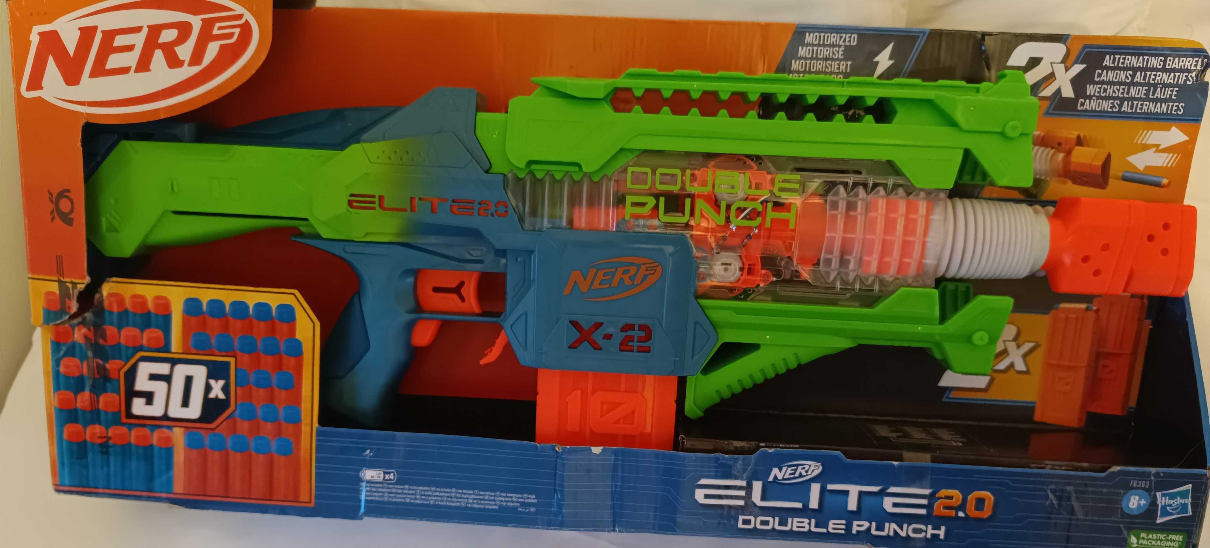 Karabin NERF Elite 2.0 Double Punch