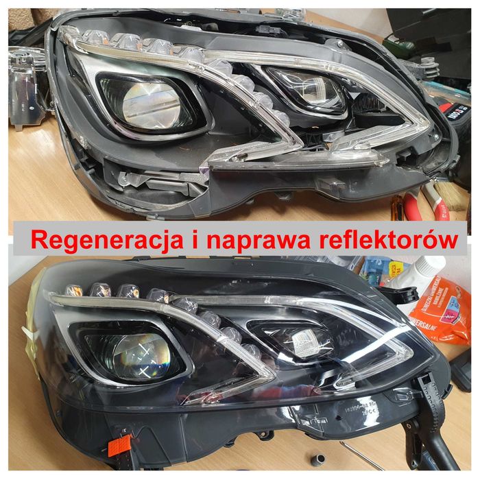 Regeneracja i naprawa reflektorów