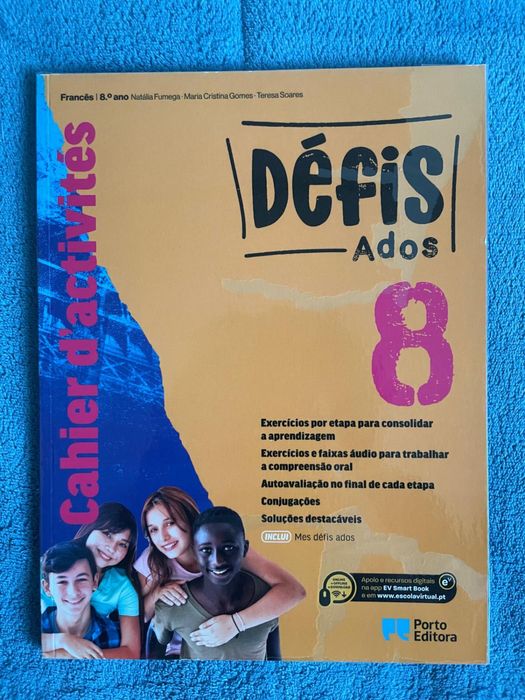 vendo cadernos de fichas do 8.° ano novos