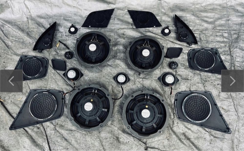 AUDI A4 B8 GŁOŚNIKI BANG&OLUFSEN KOMPLET osłony kombi avant kostki org