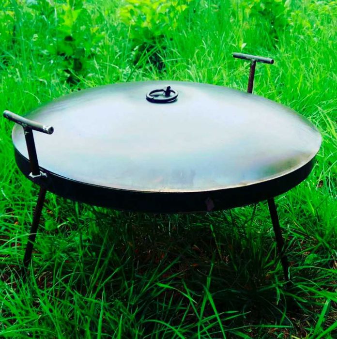 садж, жаровня з диску борони, сковорода для пікніка, мангалу