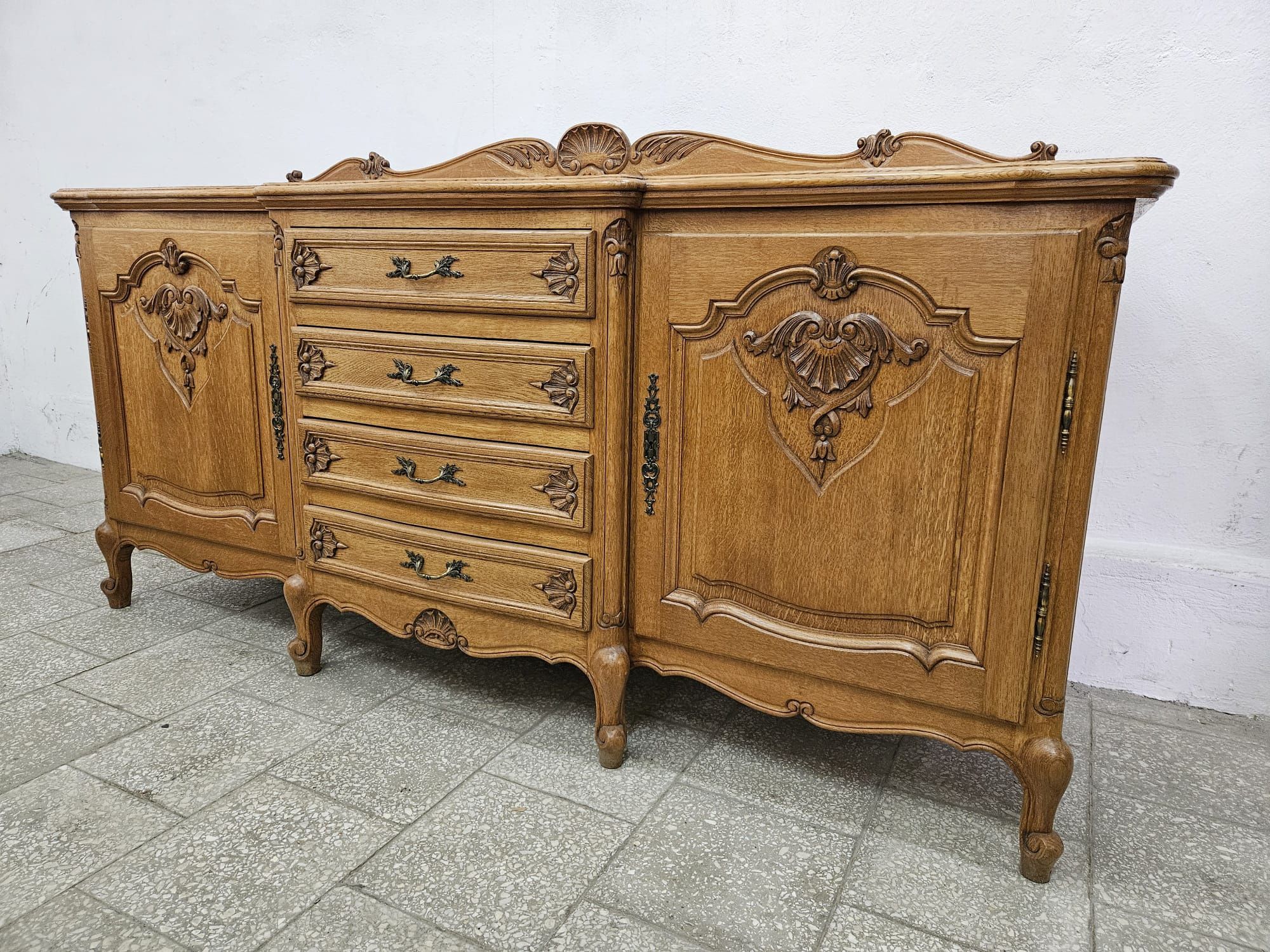 Piękna francuska komoda Ludwikowska 210cm /