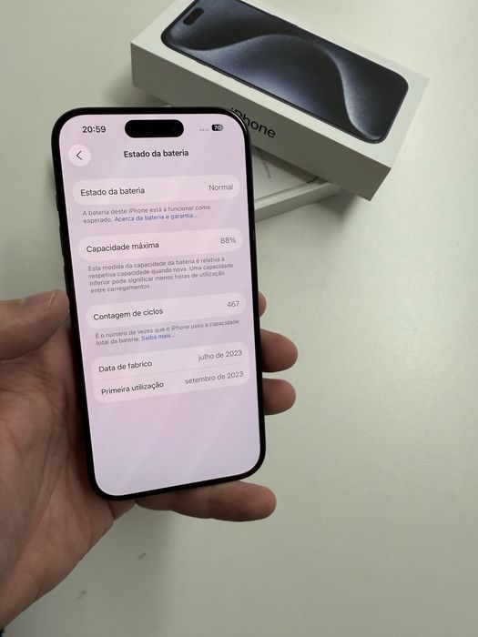 iPhone 15 Pro  Blue 128Gb