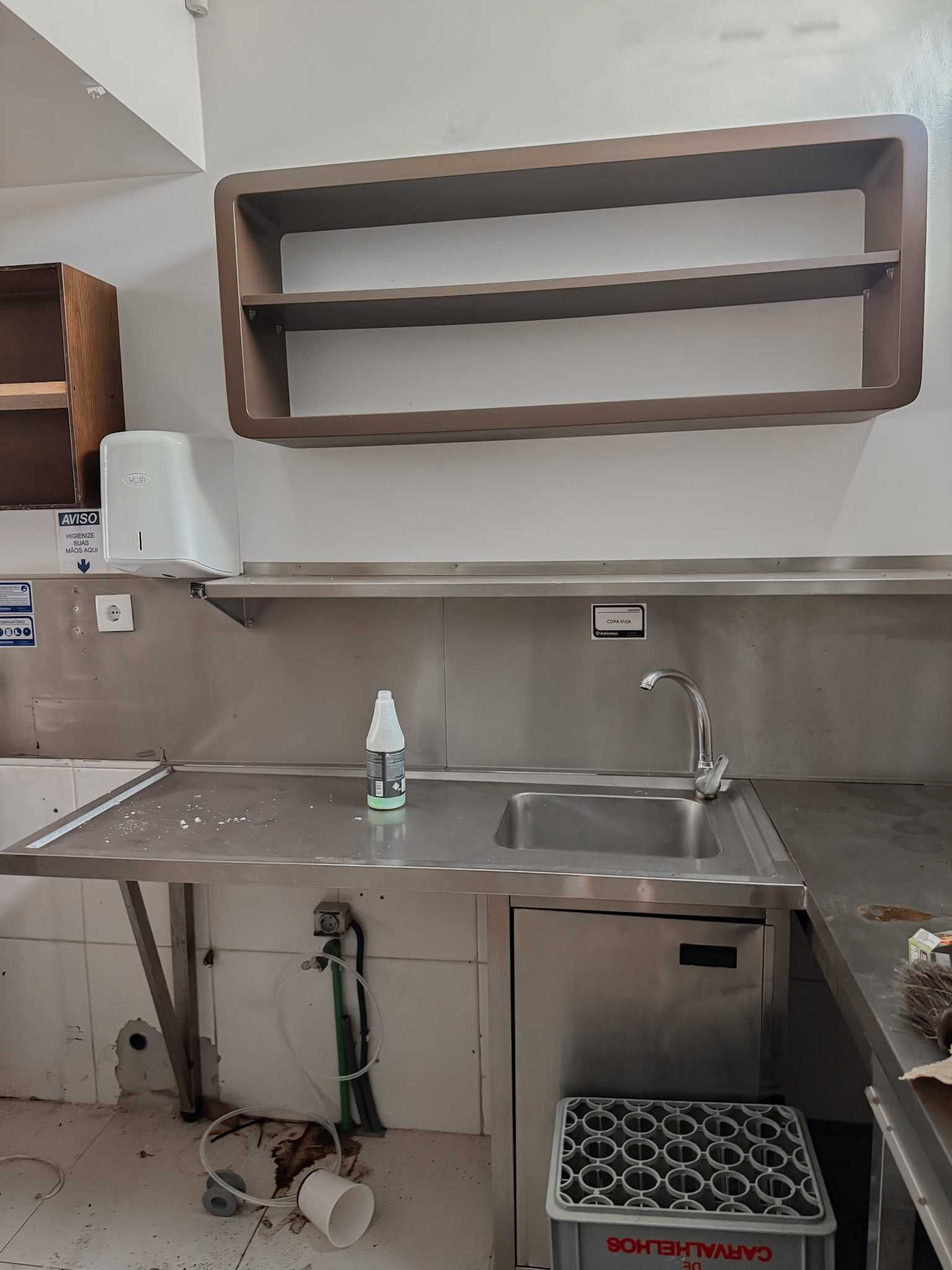 Cozinha Industrial em inox