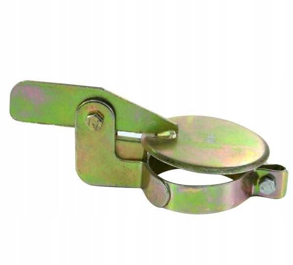 URSUS C-330 C-360 Tłumik okrągły krótki 84cm malowany z klapką THM