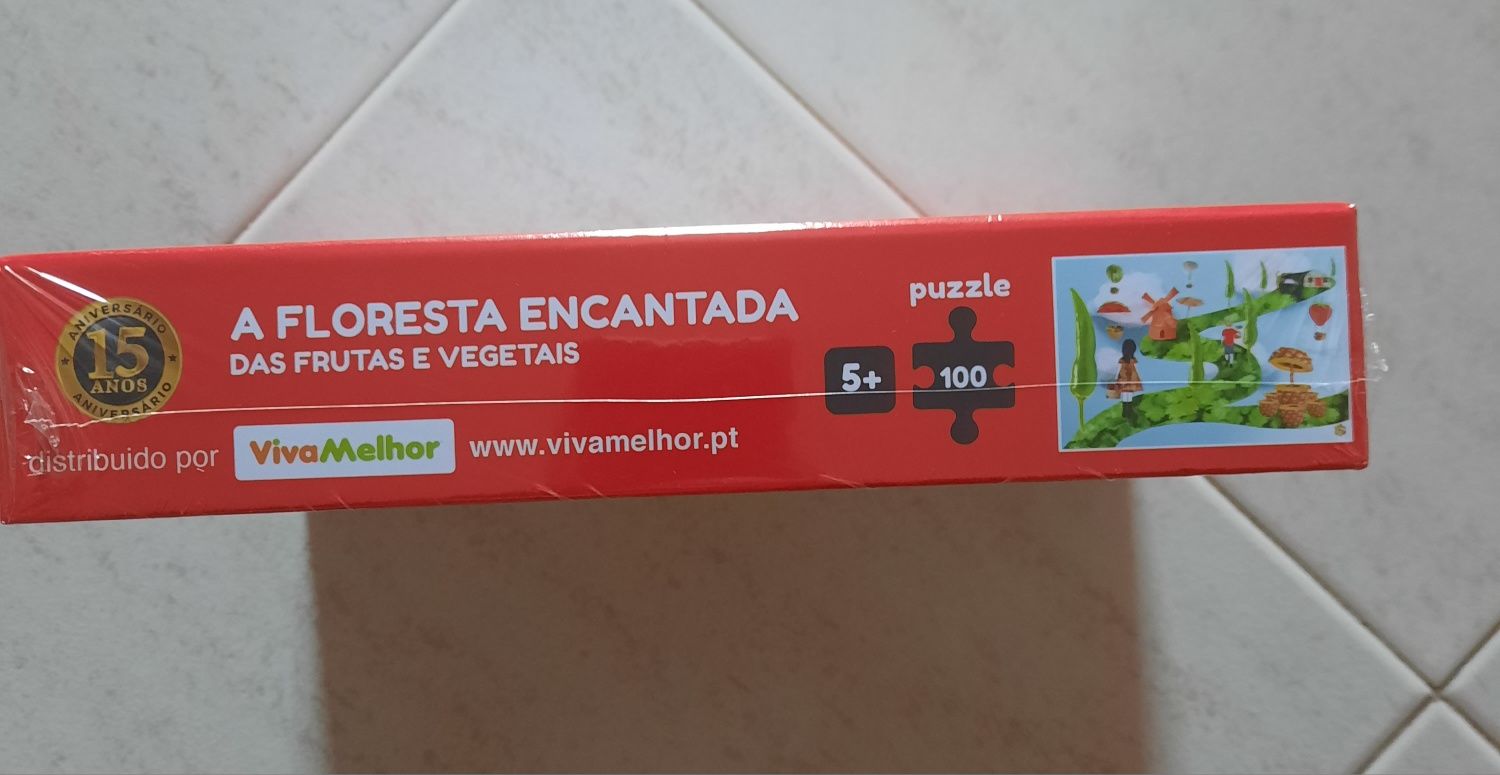 Puzzle "A Floresta Encantada das frutas e vegetais " NOVO