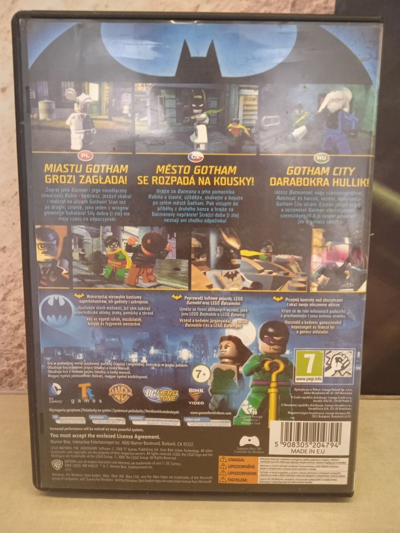 Zestaw GIER na Pc LEGO,Angry birds,Hugo ,Łowcy Smoków