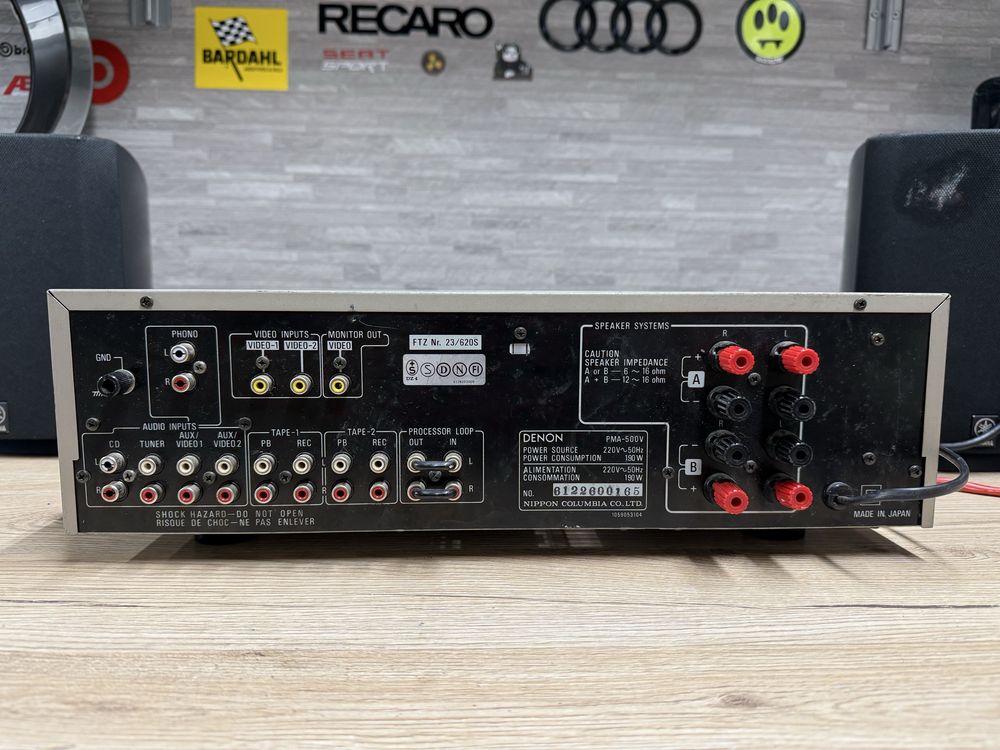 Denon PMA-500V Японський стереоусилювач,підсилювач,усилитель