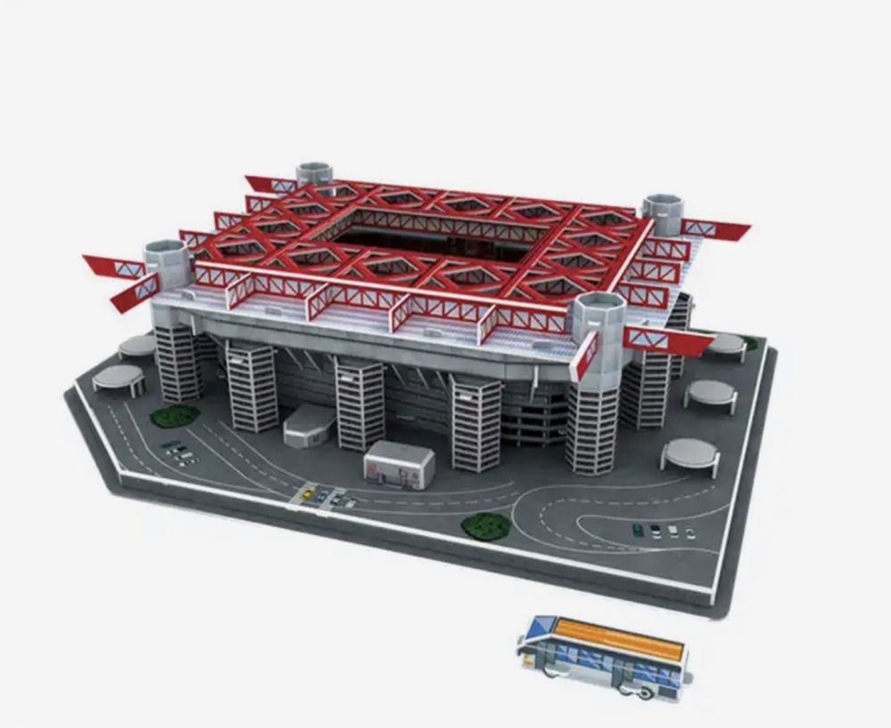 Puzzle 3D, Stadion Giuseppe Meazza, AC Milan