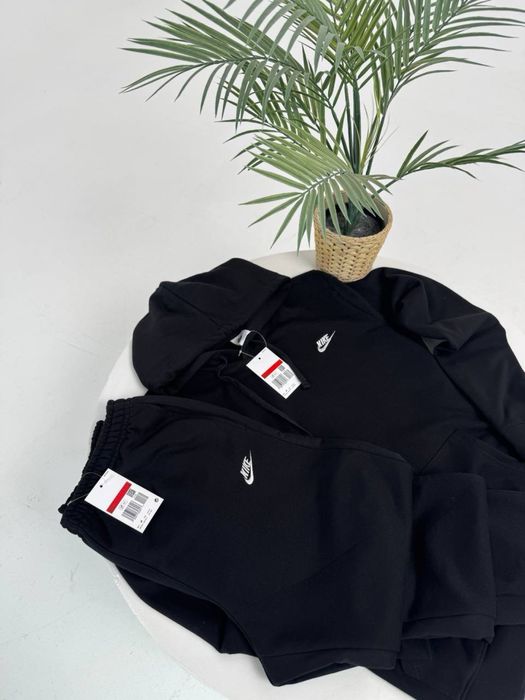 Мужской зимний спортивный костюм Nike на флисе