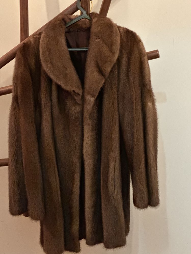 Fabuloso casaco de pele da Casa das Peles M/L