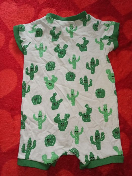 Rampers kaktusy hm h&m Rozmiar 56