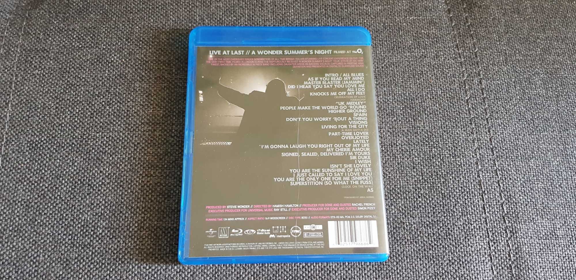 Stevie Wonder Live at Last - Muzyka/Koncerty Blu-Ray
