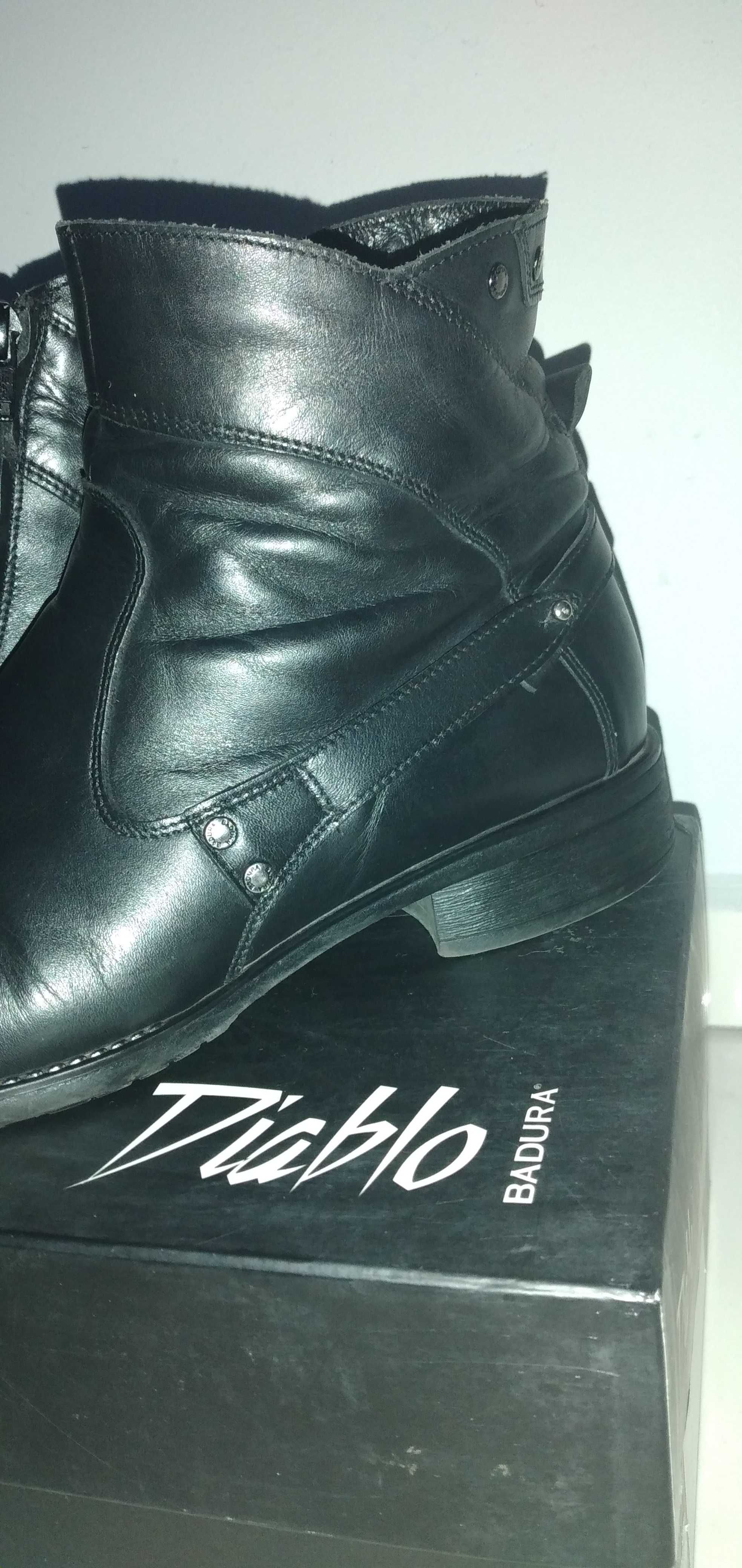 Buty Badura Diablo kozaki sztyblety kowbojki botki
