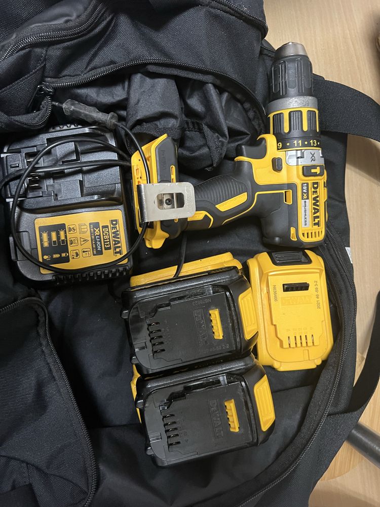 Dewalt 5 baterias com carregador