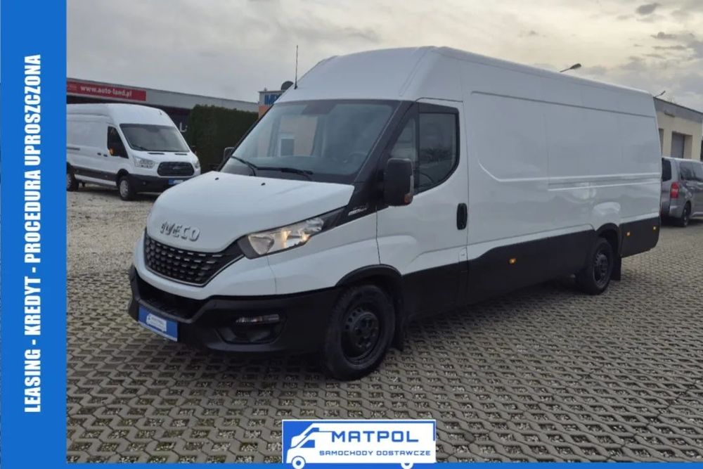 Iveco Daily 35S16 Hi-Matic, L4H2 blaszak MAXI, klimatyzacja  AUTOMAT, klima, KAT.B, jumbo, serwis, 3. os