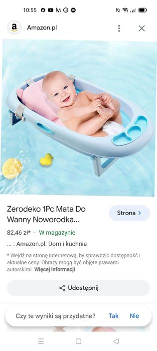 Wkładka do kąpieli leżaczek  mata podkładka do wanienki dla niemowląt