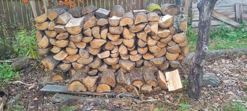 Drewno kominkowe opałowe dębowe