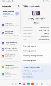 Samsung Galaxy tab 7 lite