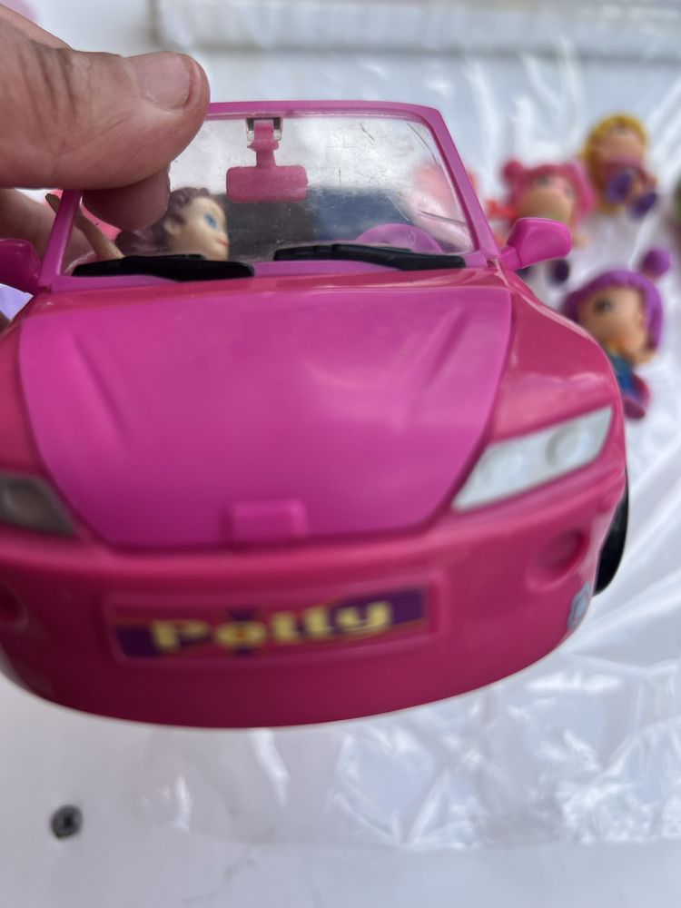 Casa e acessirios e o carro das polly varias bonecas vintage