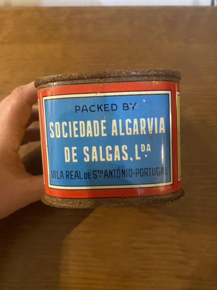 Lata anos 40/50 Anchovas S. Jorge 550g