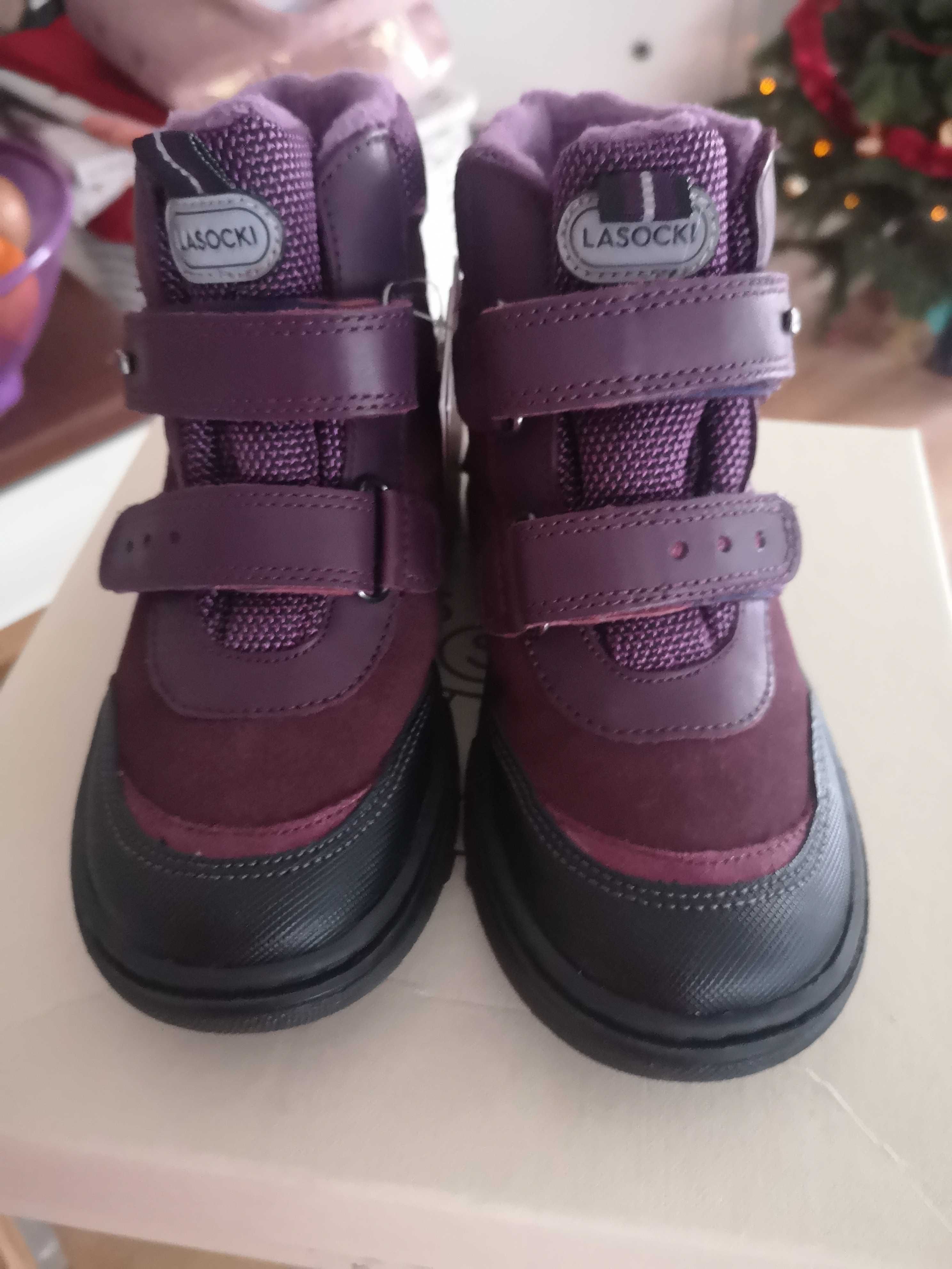 Świetne buty na zimę Lasocki Kids, rozmiar 28, nowe z metką!