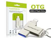 USB 3.0 Flash Drive para iPhone 2 em 1 USB-A para interface iPhone